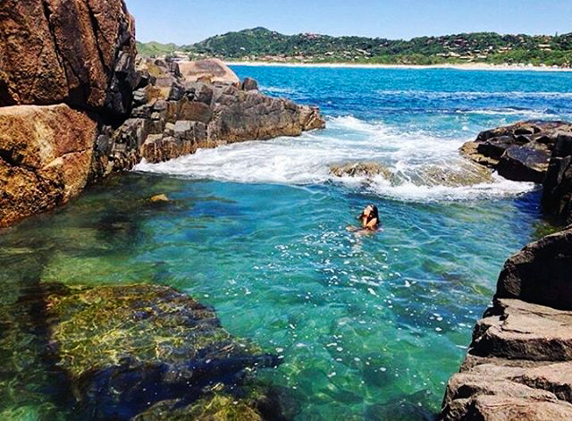 piscina-natural-rosanorte paraísos da Praia do Rosa, Os 5 melhores paraísos secretos da Praia do Rosa!, Virada Mágica